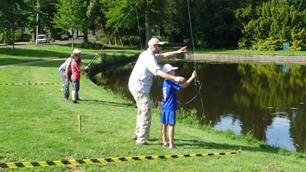 10 Juni open viswedstrijd van de Jeugdhengelsportvereniging