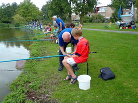 20160911 Jeugdvissen U11 Hamburgervijver 2016 012