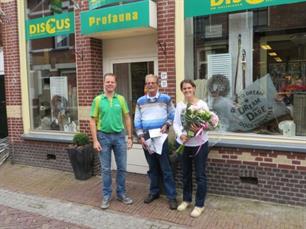 500ste lid hengelsportvereniging Onderdendam