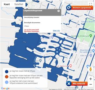 Borgerswold/Langebosch nu goed in de VISplanner