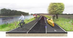 Fietssnelweg Assen-Groningen over kanaaldijk Noord-Willemskanaal?