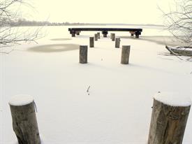 Foto impressie bouwfasen vissteiger Heeresmeer Feb 2012 (8)