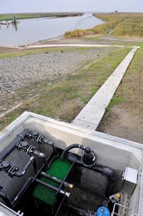 Glasaal in Nieuwe Statenzijl