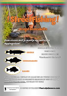 HSV Appingedam organiseert 13 november Streetfishing wedstrijd voor de Jeugd!