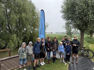 Samen buiten zijn, leren, plezier maken en respect hebben voor vis en natuur