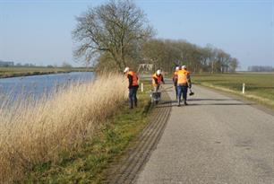 Schoonmaakactie Winsumerdiep