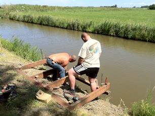 Steigers kader oeverproject klaar