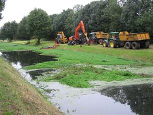 Waterschap werkt aan bestrijding exotische waterplanten